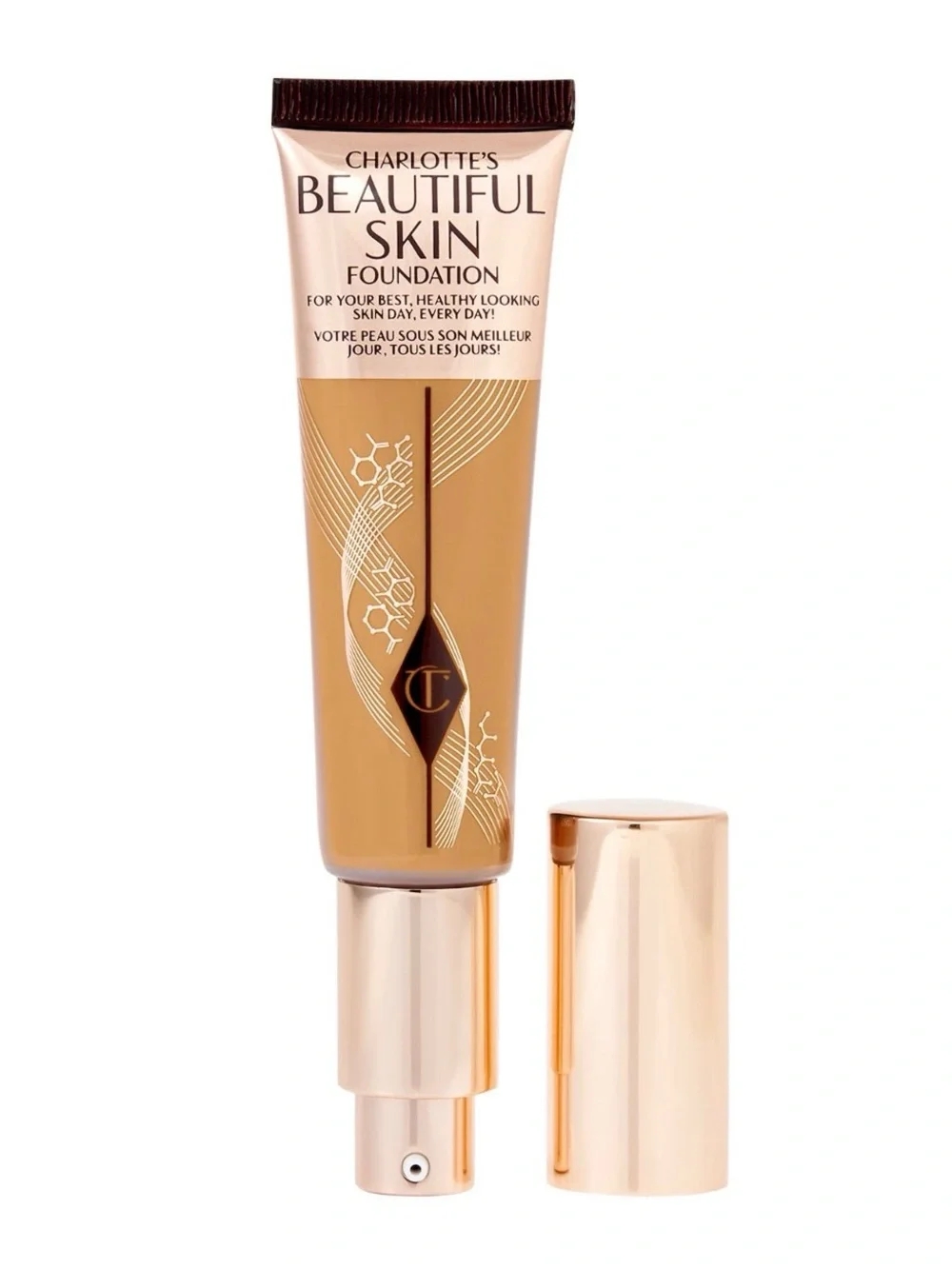 Charlotte Tilbury 9 Warm CHARLOTTE'S BEAUTIFUL SKIN FOUNDATION Brand New in Box